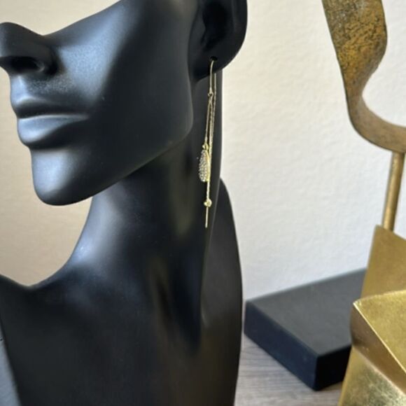 Bohemian drop earrings A747 - Picture 4 of 5